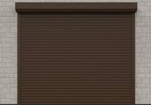 Рольставни для гаража (рулонные ворота) Алютех Trend с алюминиевым профилем PD/77 с доставкой в Каховке 