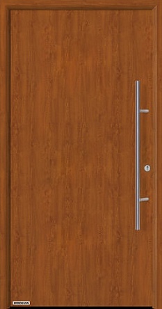 Заказать входные двери Hormann Thermo 65, Мотив 010 с декором поверхности под древесину в Каховке