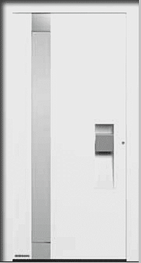 Двери входные алюминиевые ThermoCarbon Hormann - Мотив 306 в Каховке